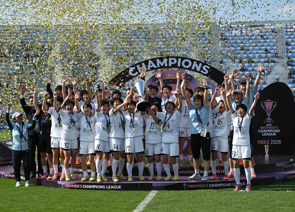 N Korean women crowned Asian champions