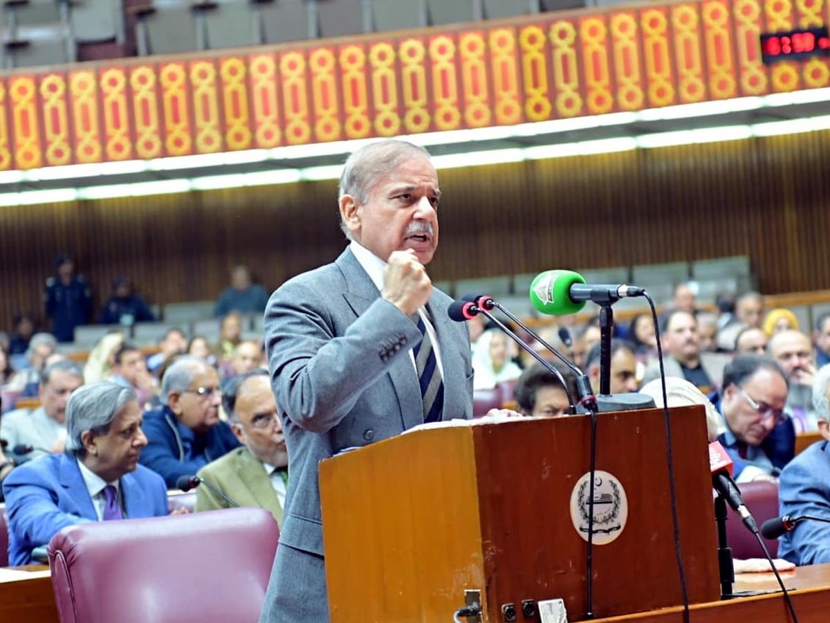 PM Shehbaz announces likely fuel price reduction, seeks unity in House
