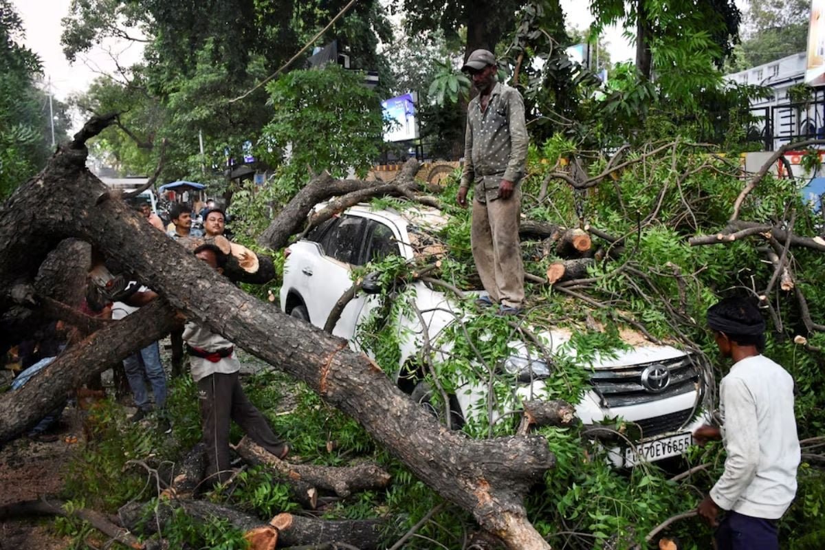 Violent storm tears through India's most populous state of Uttar Pradesh, killing over 100