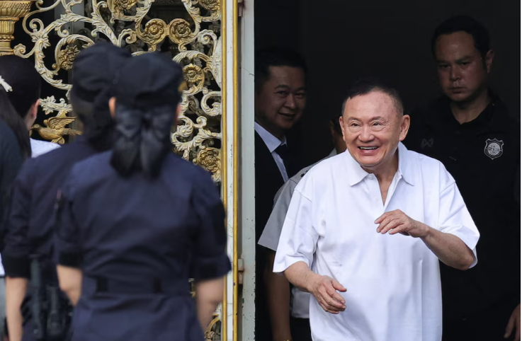 Thailand's former PM Thaksin freed from prison