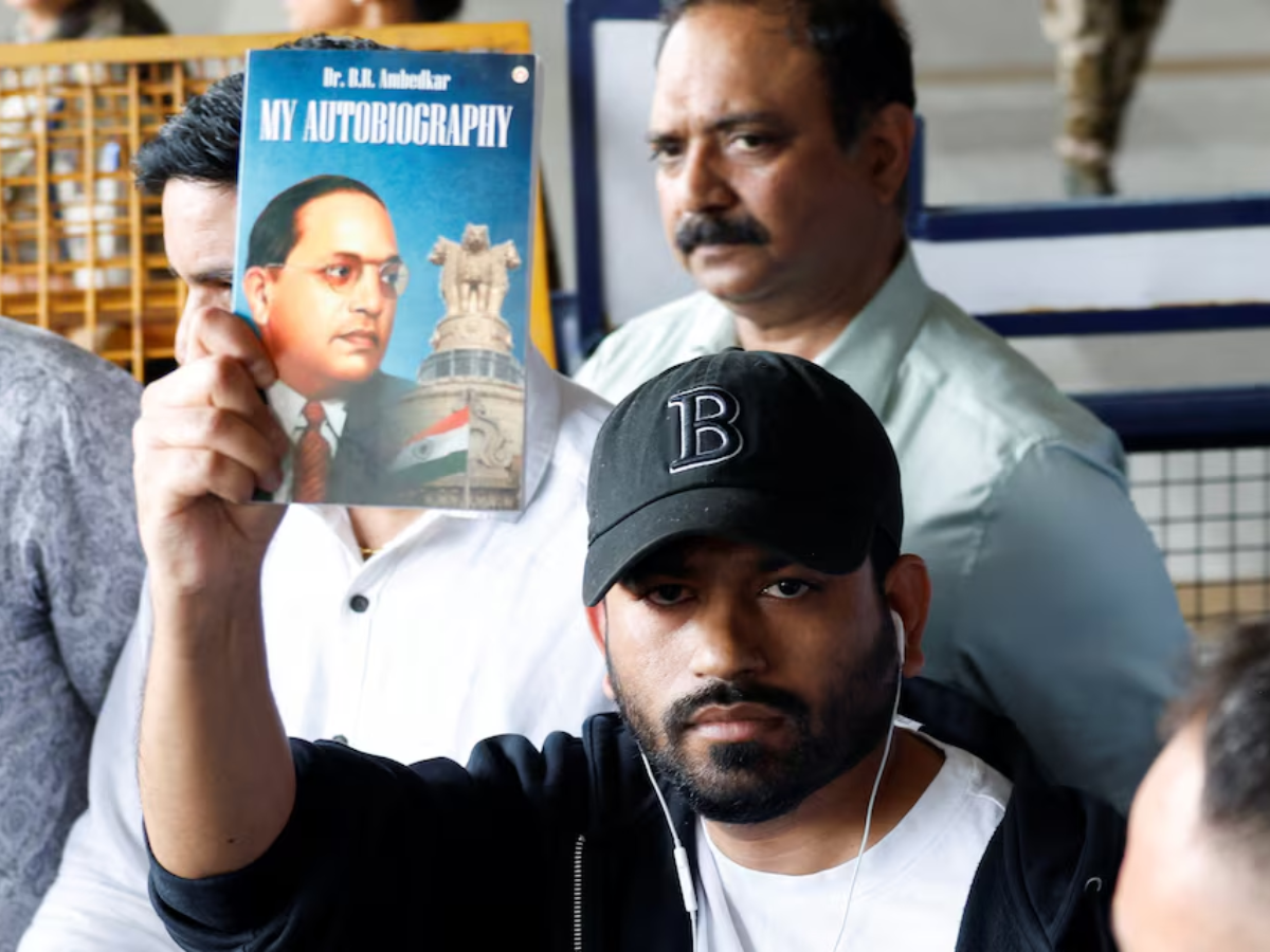 India's 'Cockroach' youth movement founder arrives in New Delhi to protest Modi