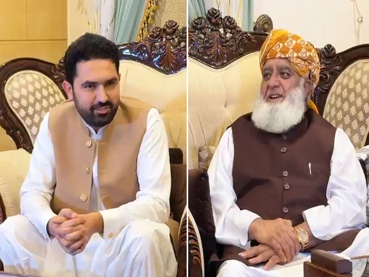 وزیراعلیٰ کے پی کی مولانا فضل الرحمان سے ملاقات، صوبے کی صورتحال پر اظہار تشویش