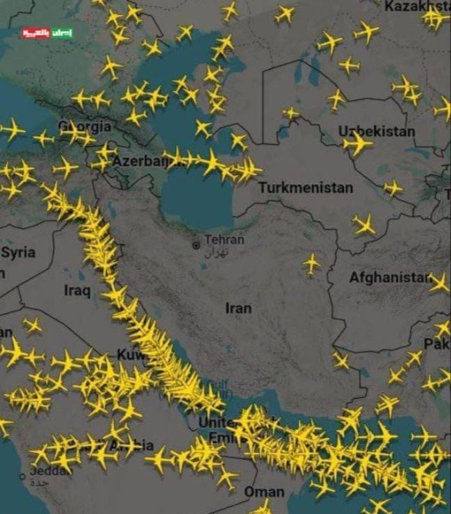 ایران پر فضائی پابندی برقرار، یورپی ایوی ایشن ایجنسی نے ایئرلائنز کو نئی وارننگ جاری کردی