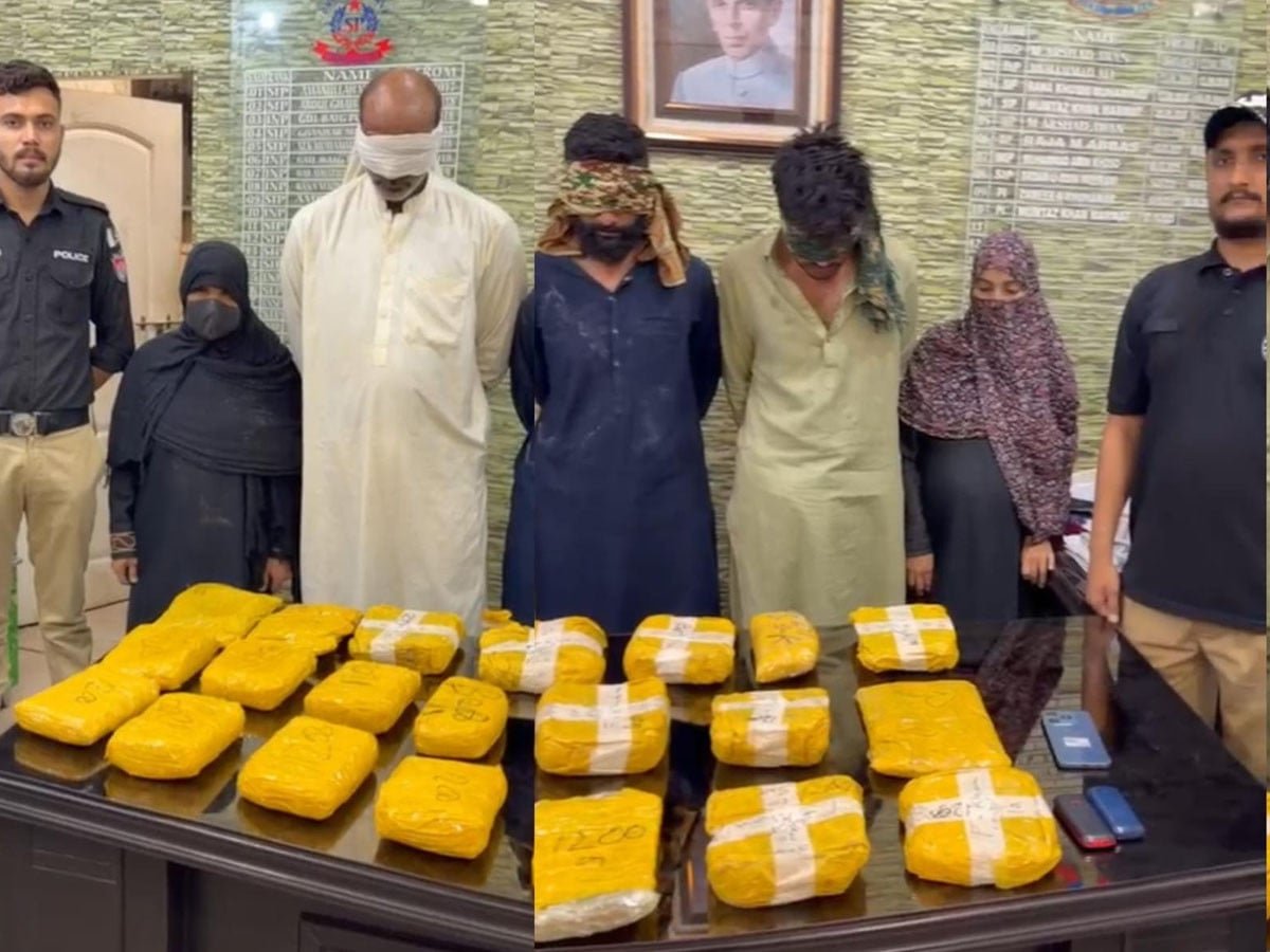 کراچی؛ منشیات سپلائی و فروخت کرنے والا نیٹ ورک بے نقاب، خواتین سمیت 5ملزمان گرفتار