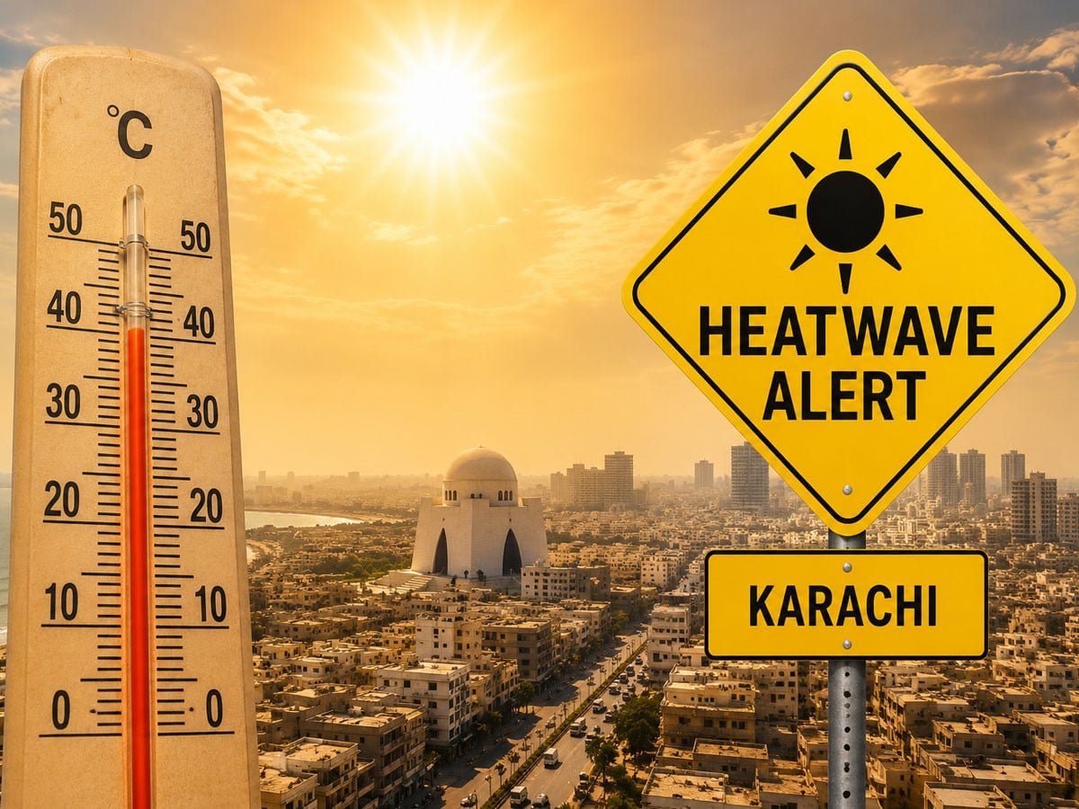 کراچی میں عید کے دوران ہیٹ ویو کا کتنا امکان؟ محکمہ موسمیات نے پیشگوئی کر دی