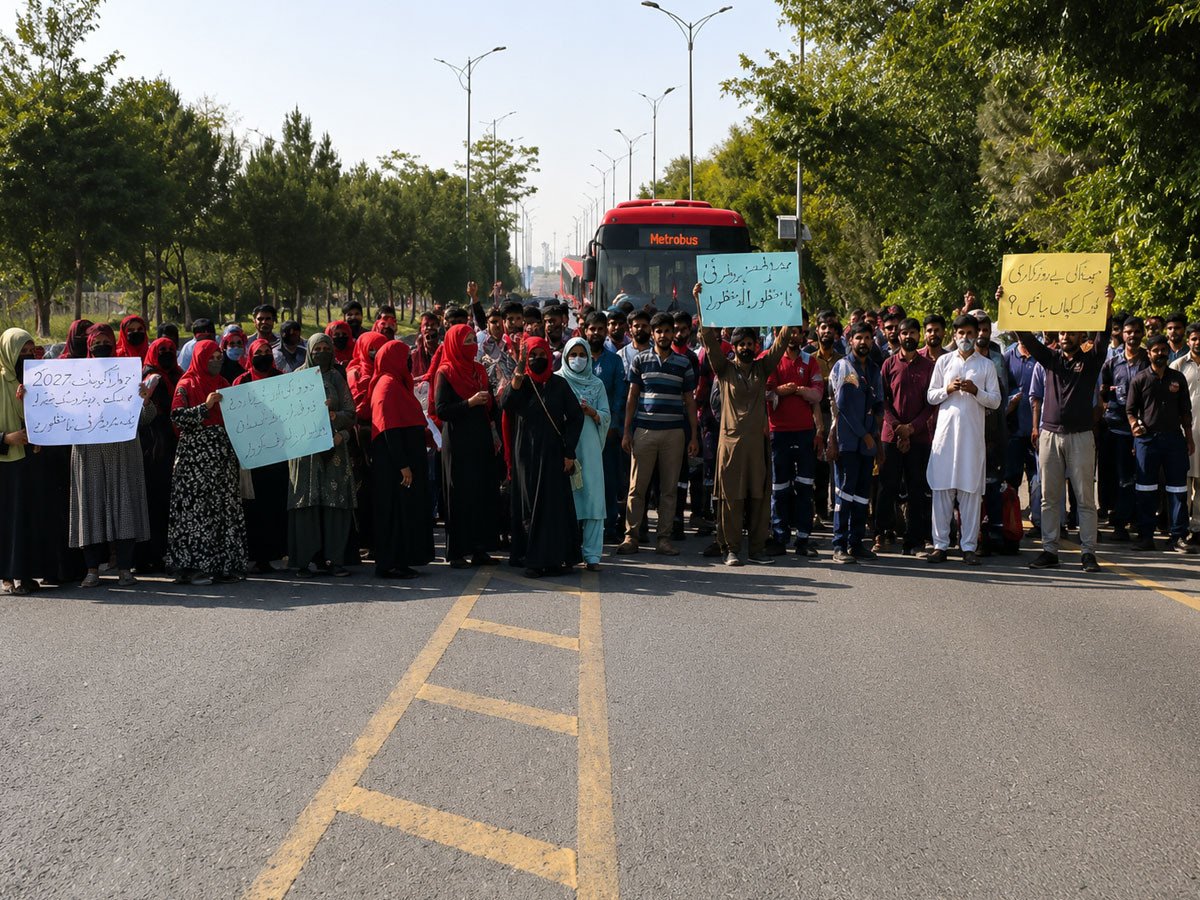 راولپنڈی؛ احتجاج کے بعد میٹرو بس سروس بحال، برطرف ملازمین اور انتظامیہ میں مذاکرات جاری