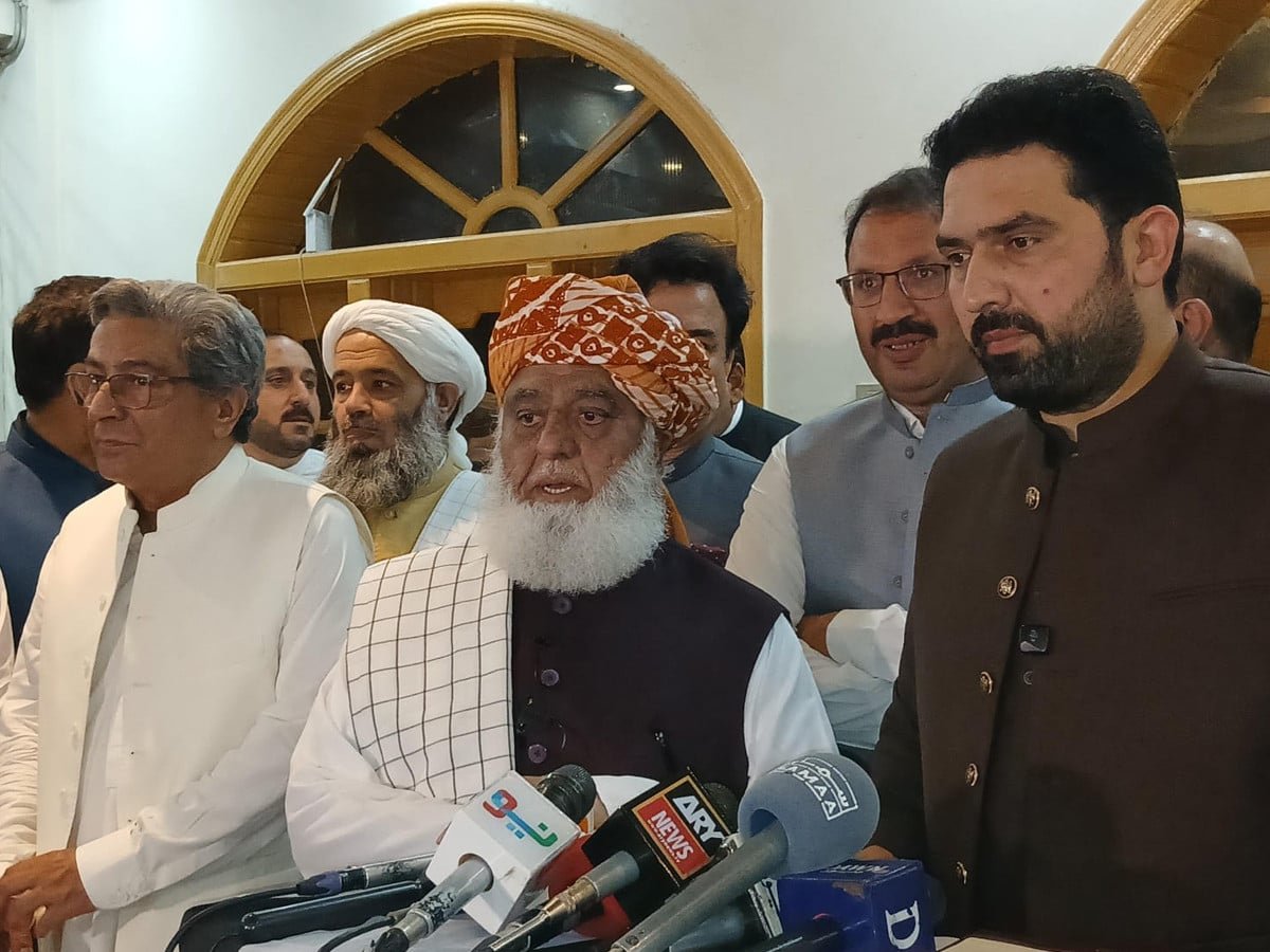 مولانا فضل الرحمان نے گلگت بلتستان کے انتخابی نتائج کو مسترد کردیا