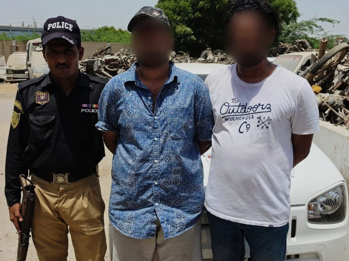 کراچی: شہریوں کو لفٹ کے بہانے لوٹنے والے ملزمان گرفتار