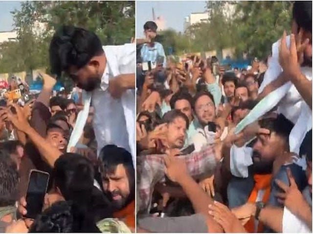کاکروچ جنتا پارٹی کے سربراہ پر مودی کے غنڈوں کا حملہ؛ بہیمانہ تشدد کی ویڈیو وائرل
