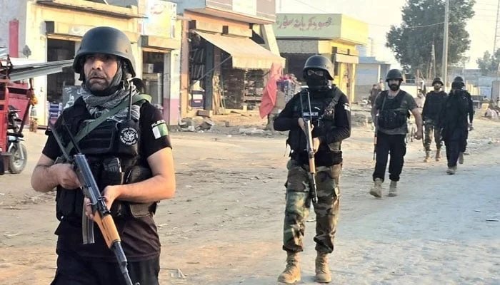 Cop martyred, eight terrorists killed in Bannu operation: police